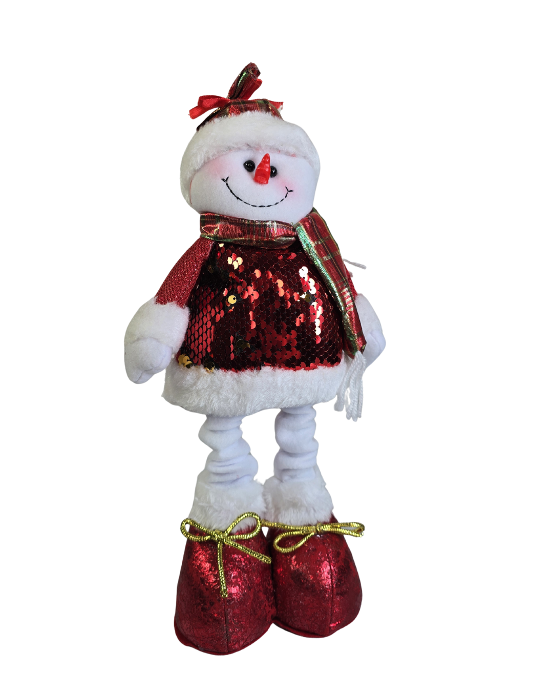 PELUCHE EXTENSIBLE (MUÑECO DE NIEVE) MAXI