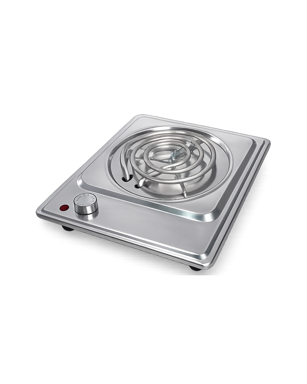 COCINA ELECTRICA ACERO INOX. 1HOR. 1000W MAXI