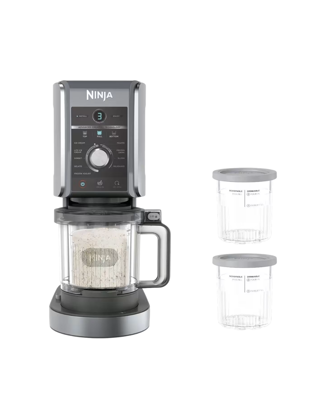 MAQUINA DE HELADOS CREAMI DELUXE 800W NINJA