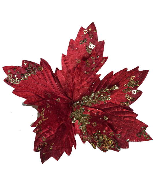 ADORNO DE NAVIDAD (FLOR) MAXI