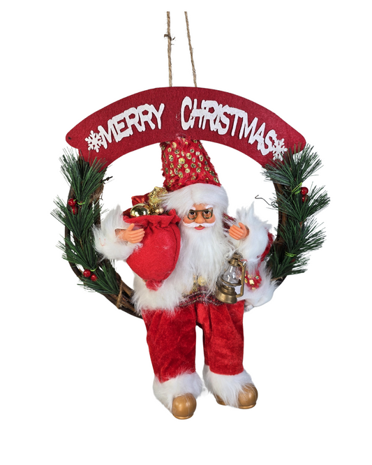 ADORNO COLGANTE 30CM (SANTA) MAXI