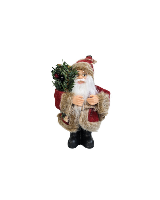ADORNO DE SANTA CLAUS 15CM MAXI