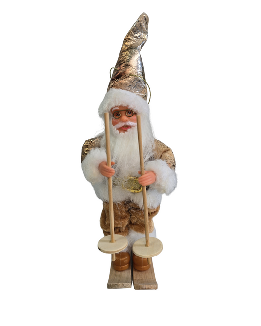 ADORNO COLGANTE 22CM (SANTA DORADO) MAXI