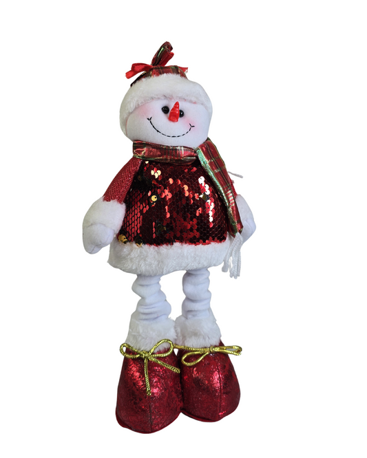 PELUCHE EXTENSIBLE (MUÑECO DE NIEVE) MAXI