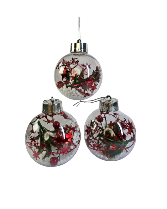 SET DE 3 BAMBALINAS 8CM MAXI