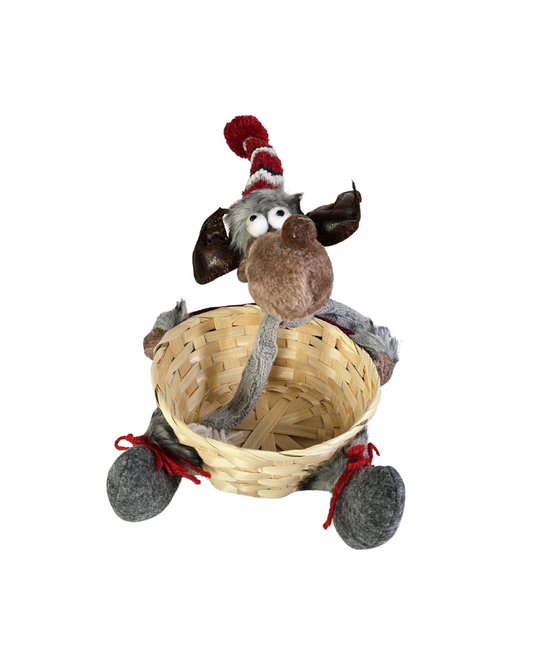 CESTA DE NAVIDAD 16CM MAXI
