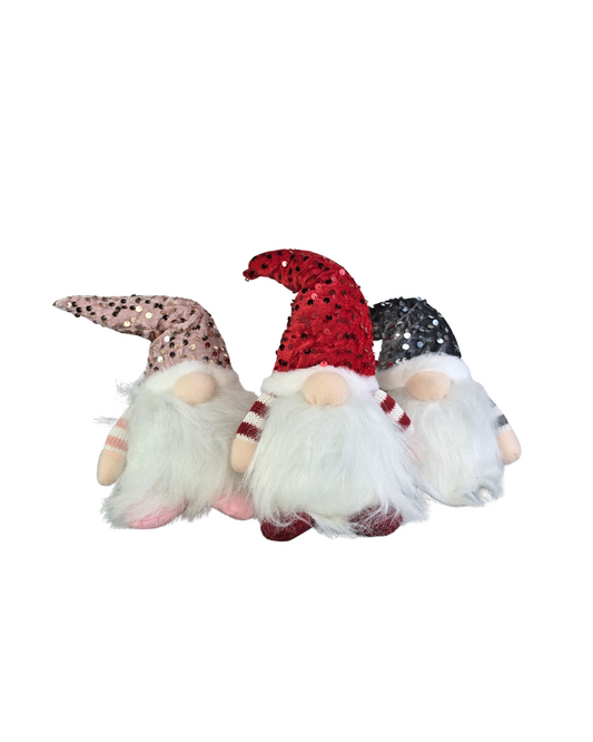 SET DE 3 PELUCHES CON LUZ (GNOMOS) MAXI