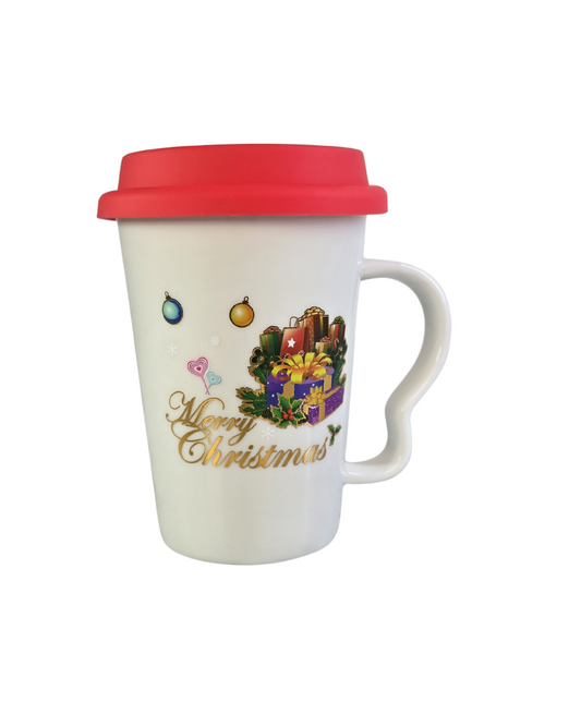 TAZA NAVIDEÑA DE CERAMICA MAXI