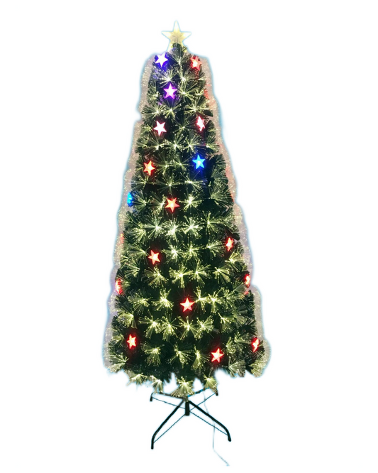 PINO DE NAVIDAD CON LUCES 2.10M